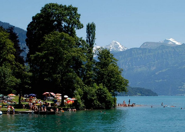 Lido Gunten lido by Lake Thun | interlaken.ch photo