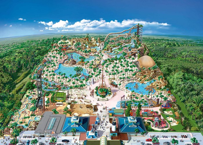 Aqualandia Park Areas and Map - Caribe Bay photo