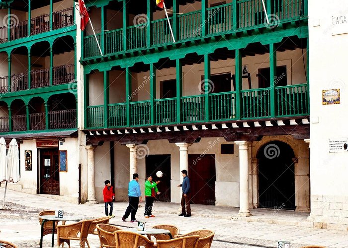 Plaza Mayor Chinchon Facade of City Hall of Chinchon Editorial Stock Image - Image of ... photo