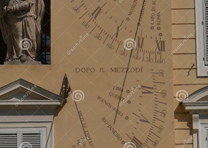 Governor's Palace Solar Sundial in Governor Palace in Parma Stock Image - Image of ... photo