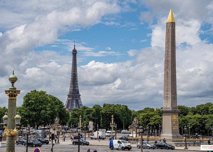 Place de la Concorde Major renovations on the Place de la Concorde prior to the 2024 ... photo