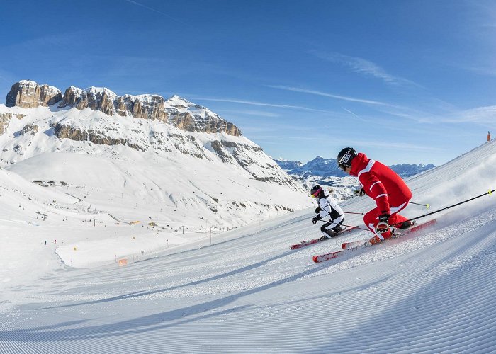 Arabba-Marmolada Skiing in Arabba in the Dolomites: simply unique! photo