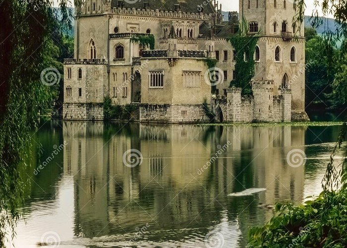 Anif Palace Castle Anif stock image. Image of anif, forest, plants - 76603293 photo