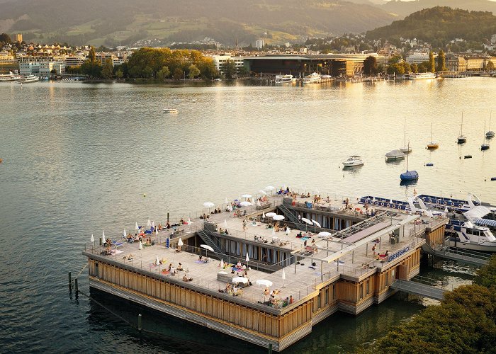 Seebad Luzern The most beautiful rivers and lakes for swimming in Switzerland ... photo