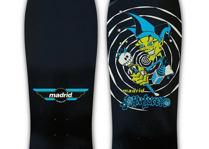 Lucero Madrid Skateboards John Lucero X-Team Rider Glow in the Dark ... photo