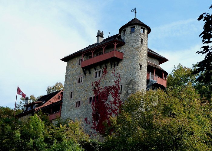 Schloss Burg castle Rotberg, is the youth hostel Mariastein-Rotberg, Metzerlen ... photo