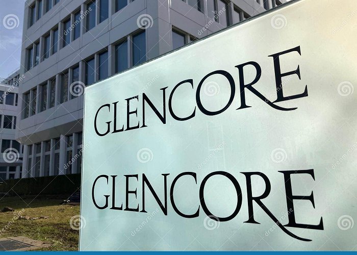 Glencore headquarters Glencore Company Sign at the Headquarters in Zug, Switzerland ... photo