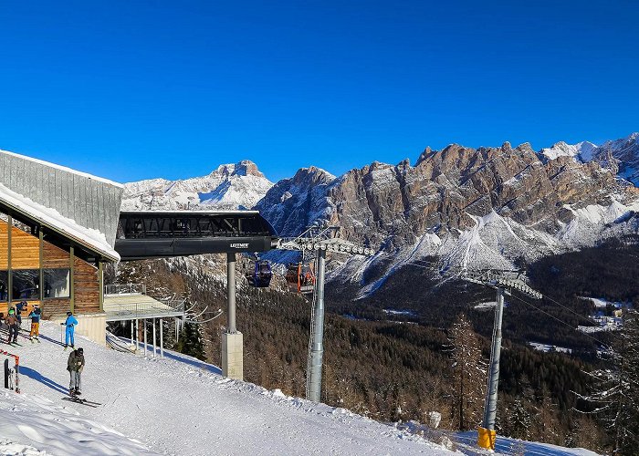 Pian Ra Valles Lifts and slopes - Tofana Cortina | Freccia nel Cielo photo