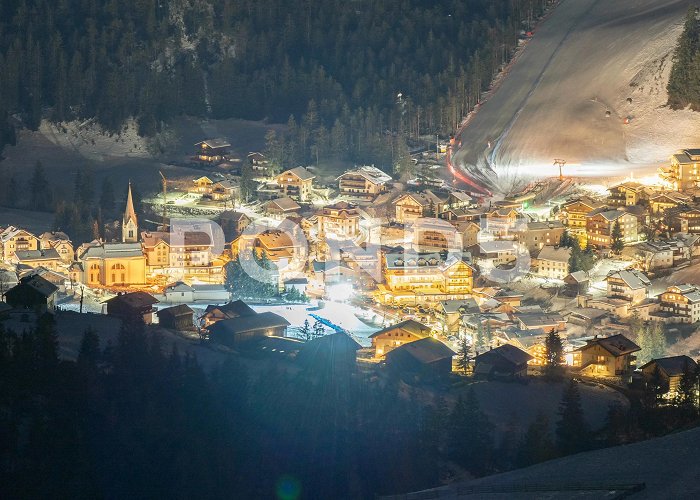 Rara San Vigilio di Marebbe, a small town in ... | Stock Video | Pond5 photo