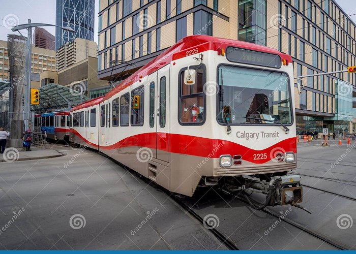 McKnight - Westwinds C Train  435 Calgary Transit Stock Photos - Free & Royalty-Free Stock ... photo