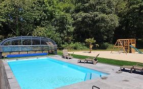 Gites De Maner Ster - Le Frene Piscine Ou Le Chene Piscine Et Spa Privatif Cleden-Poher Exterior photo