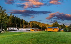 Korsbakken Camping Villa Isfjorden Exterior photo