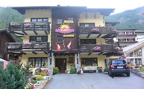 Hotel Baergsunnu Saas-Fee Exterior photo