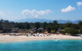 Sunset Beach Bungalow Hotel Gili Meno Exterior photo