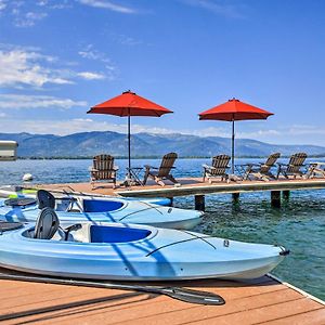 Sandpoint Waterfront Getaway On Lake Pend Oreille! Villa Sagle Exterior photo