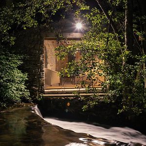 La Chapelle Moulin Traversee Par L'Eau Jacuzzi Piscine Classe 5 Etoiles Villa Bourg-Argental Exterior photo