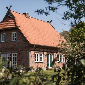 Fachwerk-Ferienhaus, Ruhe Auf Dem Land, Haustiere Willkommen, Leihfahrraeder, 24-7 Check In Villa Kirchlinteln Exterior photo