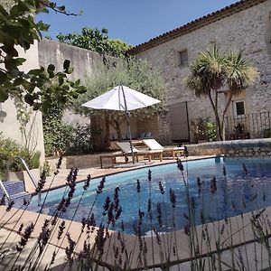 La Maison Des Autres, Piscine Chauffee, Chambres D'Hotes Proches Uzes, Nimes, Pont Du Gard Saint-Genies-de-Malgoires Exterior photo