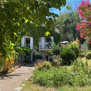 Chambre Bananier: Maison Arboree Face A La Riviere Apartment Saint-Fiacre-sur-Maine Exterior photo