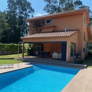 Casa Con Encanto En Gondomar Con Piscina Villa Exterior photo