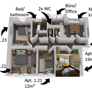 Soulfactory Budget Apartment Neu-Ulm Exterior photo