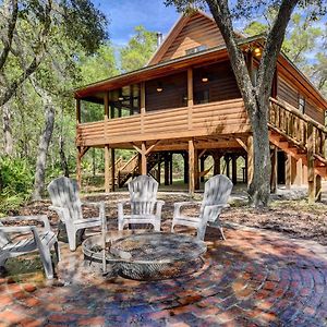 Charming Cabin With Decks And Fire Pit - Walk To River Villa Macclenny Exterior photo