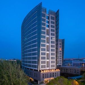 Greentree Eastern Hotel Tianjin Wuqing Wanda Plaza Exterior photo