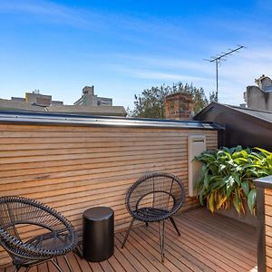 Stylish 2-Bed Victorian Terrace In Carlton Villa Melbourne Exterior photo