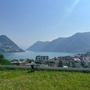 Zentrale Traumwohnung In Lugano Mit Seesicht Exterior photo