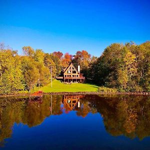 Elk House Hideaway With Hot Tub Sauna & Lakefront Villa Bergland Exterior photo