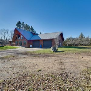 Secluded Log Cabin Less Than 1 Mi To Munger State Trail! Villa Finlayson Exterior photo