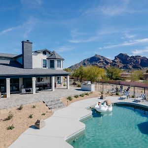 Majestic Mountain Mansion - Camelback Views! Villa Scottsdale Exterior photo