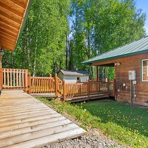 Wasilla Spruce Moose Cabin Lakefront And Hot Tub! Villa Exterior photo