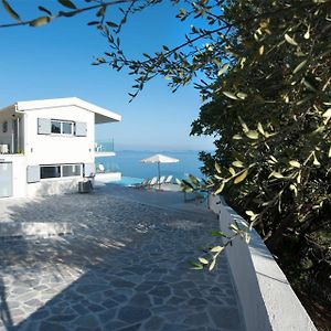 8 Bedrooms - Sleeps 22 - Villas Lucas, Clara & Thea Pyrgi - Private Pools & Breathtaking Views - Your Dream Corfu Escape Exterior photo