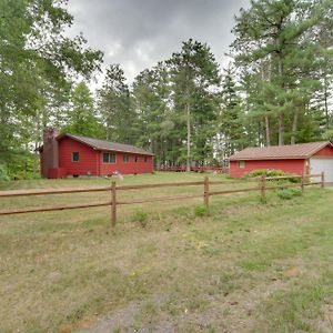 Beautiful Chetek Home With Prairie Lake Access! Exterior photo