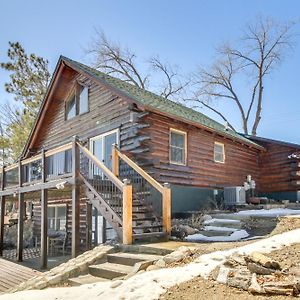 Lakefront Park Rapids Cabin With Decks And Boat Dock! Villa Exterior photo