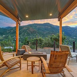 Stunning Views Modern Luxury Hot Tub Sauna Villa Manitou Springs Exterior photo