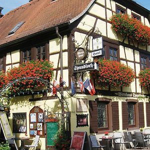 Spundloch- Das Hotel & Weinrestaurant Veitshochheim Exterior photo