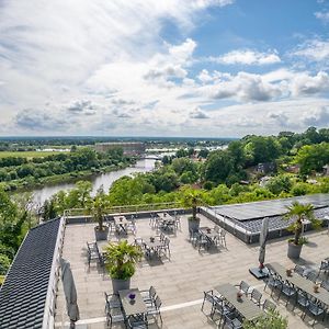 Hotel Zum Halbmond Lauenburg Exterior photo