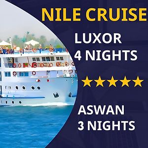 Nile Cruise Ncr1 Every Wednesday From Aswan 3 Nights & Every Saturday From Luxor 4 Nights Hotel Exterior photo