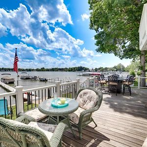 Waterfront Clarklake Escape - Deck, Dock And Views Villa Exterior photo