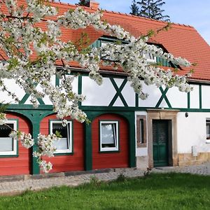 Ferienwohnung In Kurort Jonsdorf Mit Terrasse, Grill Und Garten Exterior photo