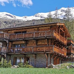 Appartement Avec Jardin Dans Luxueux Chalet Zinal Exterior photo