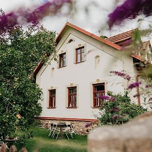 Restaurant A Penzion Na Cechach Hotel Korouhev Exterior photo