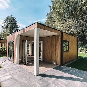 New Tiny House Cinta- Dichtbij Zee & In Een Groene Omgeving Hotel Lewedorp Exterior photo