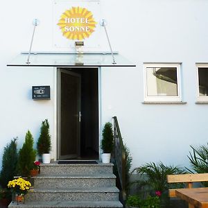 Hotel Sonne Neuburg am Rhein Exterior photo