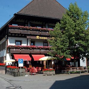 Gasthaus-Krone-Post Hotel Simonswald Exterior photo