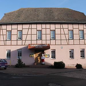 Landgasthof Zum Ring Hotel Ringleben Exterior photo