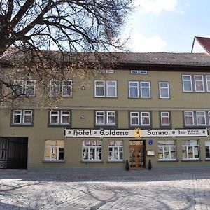 Hotel Goldene Sonne Arnstadt Exterior photo