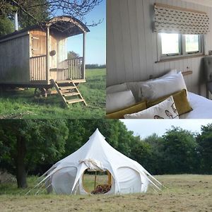 Goblin Coombe Glamping Villa Lulsgate Bottom Exterior photo